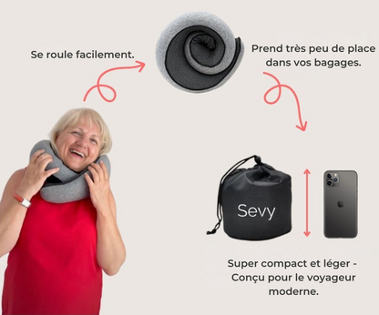 CozyTravel - Oreiller cervical pour les voyages