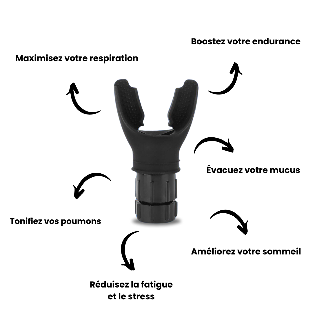 Entraineur respiratoire Sevy™ - Combattez les effets du tabac